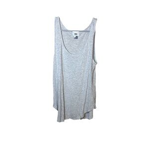 Old Navy Gray Long Tank Top Small